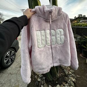 Unisex UGG Olympia Fleece Zip Up Jacket XXS/S